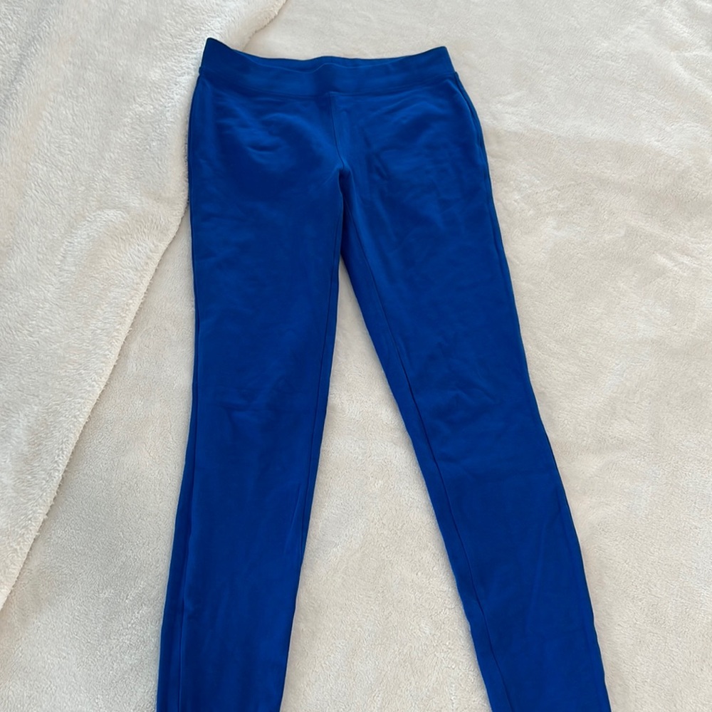 Blue stretchy express leggings